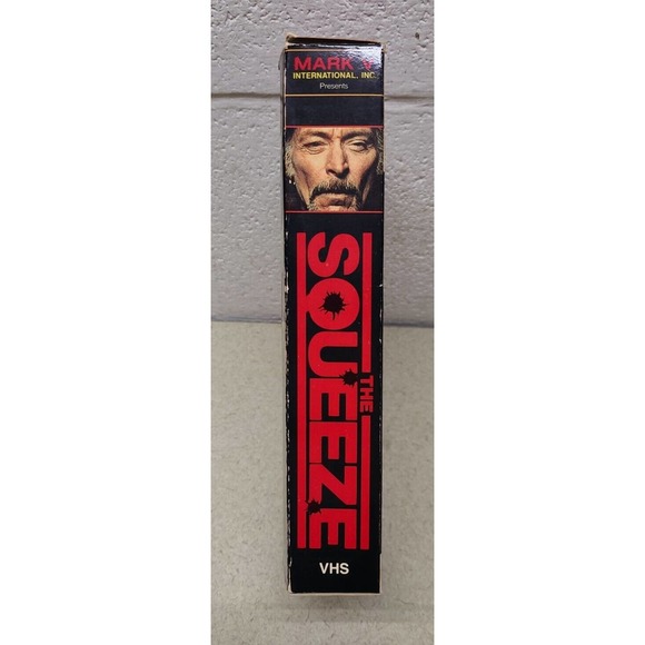The Squeeze big box VHS - Action Movie - Van Cleef - Mark V - RARE!! - Picture 4 of 7